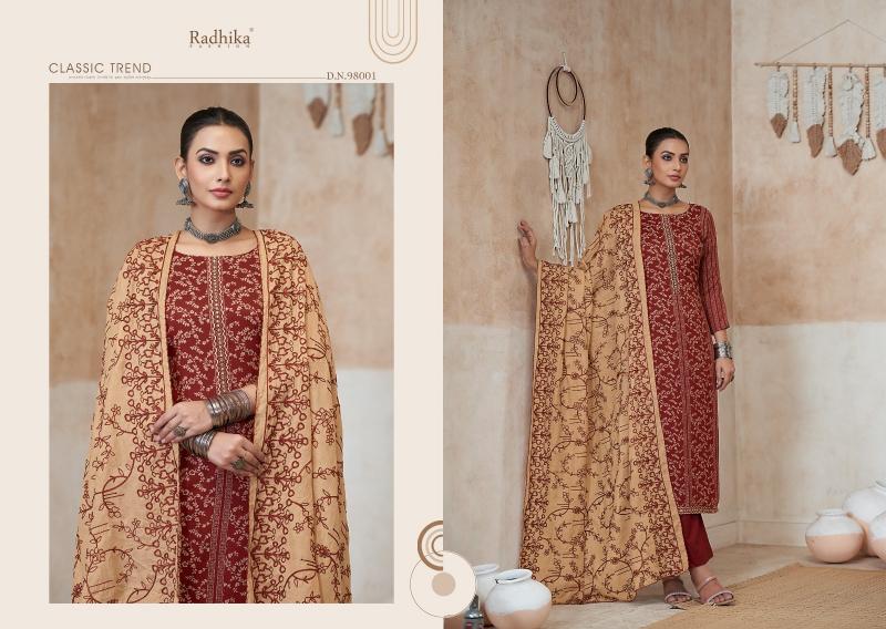 Radhika Azara Black Berry Vol 13 Designer Dress Material Wholesale Catalog