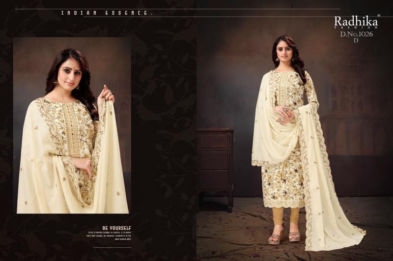 Radhika Azara Ruhani Cotton Printed Dress Material Wholesale Catalog