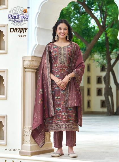 Radhika Cherry Vol 3 Kurti Wholesale Catalog