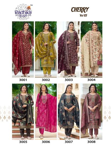Radhika Cherry Vol 3 Kurti Wholesale Catalog