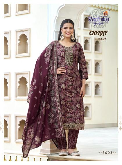 Radhika Cherry Vol 3 Kurti Wholesale Catalog