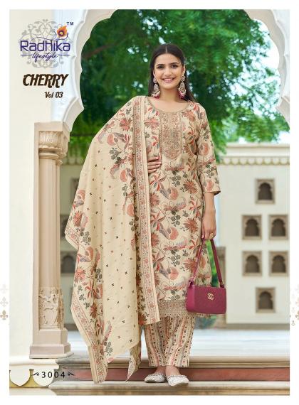 Radhika Cherry Vol 3 Kurti Wholesale Catalog