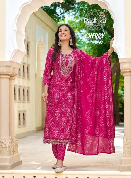 Radhika Cherry Vol 3 Kurti Wholesale Catalog