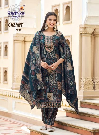 Radhika Cherry Vol 3 Kurti Wholesale Catalog