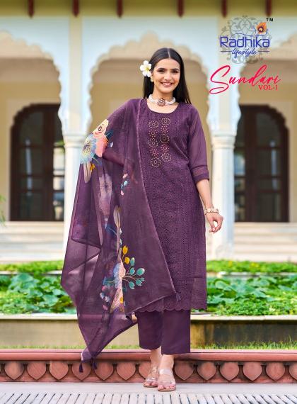 Radhika Sundari Vol 1 Fancy Kurti Wholesale Catalog