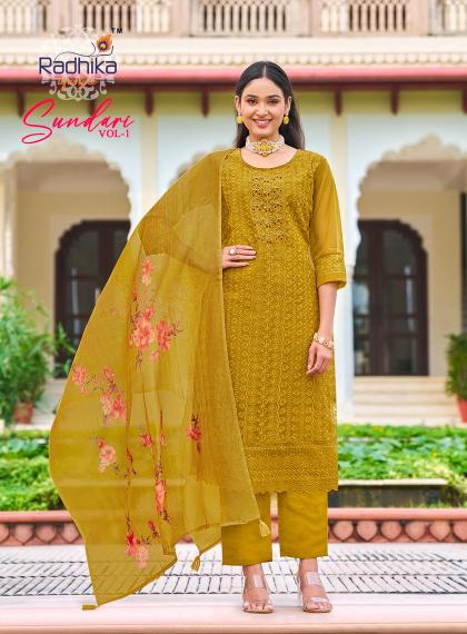 Radhika Sundari Vol 1 Fancy Kurti Wholesale Catalog