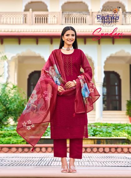 Radhika Sundari Vol 1 Fancy Kurti Wholesale Catalog