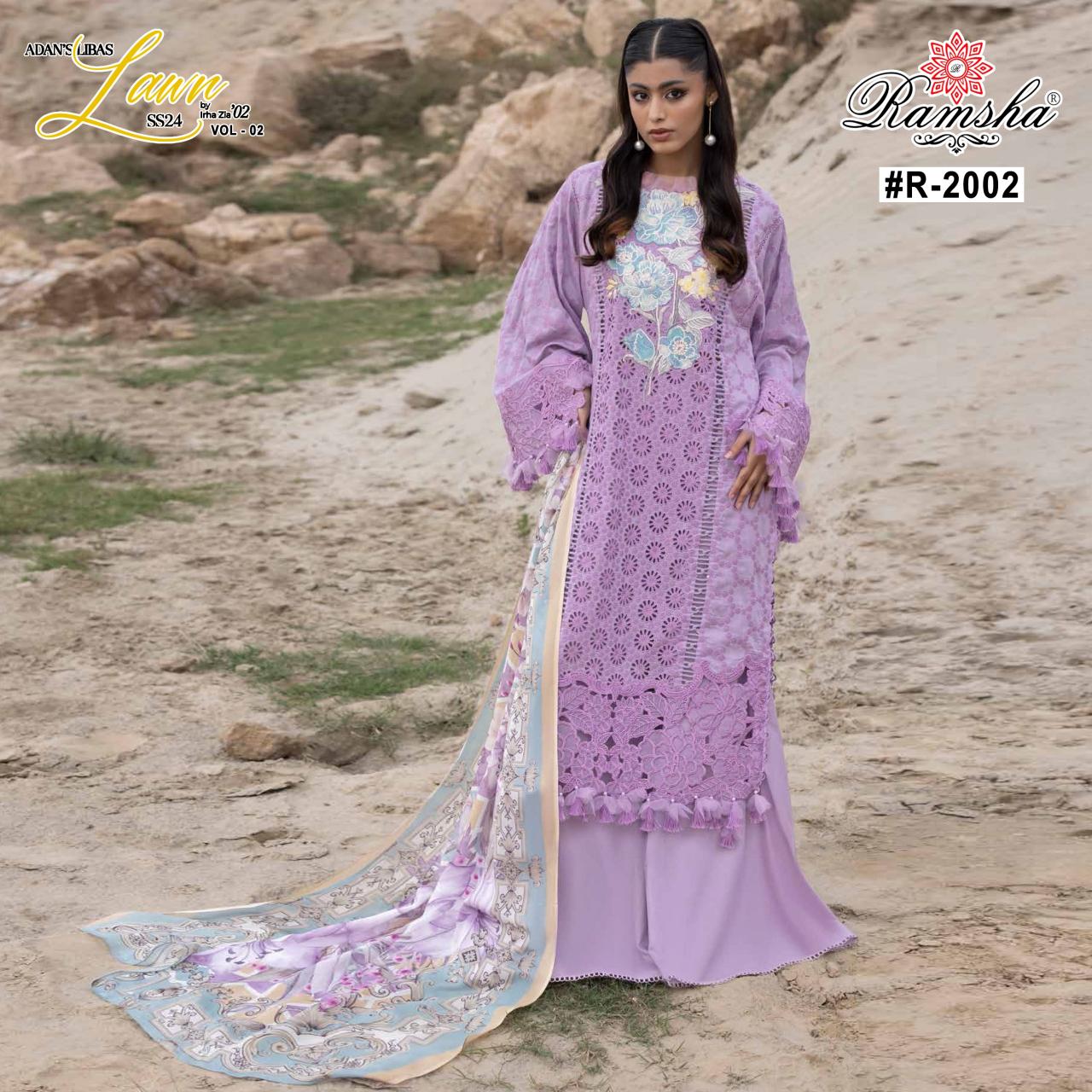 Ramsha Adan Libas Vol 4 Embroidered Ready Made Pakistani Suits Wholesale Catalog