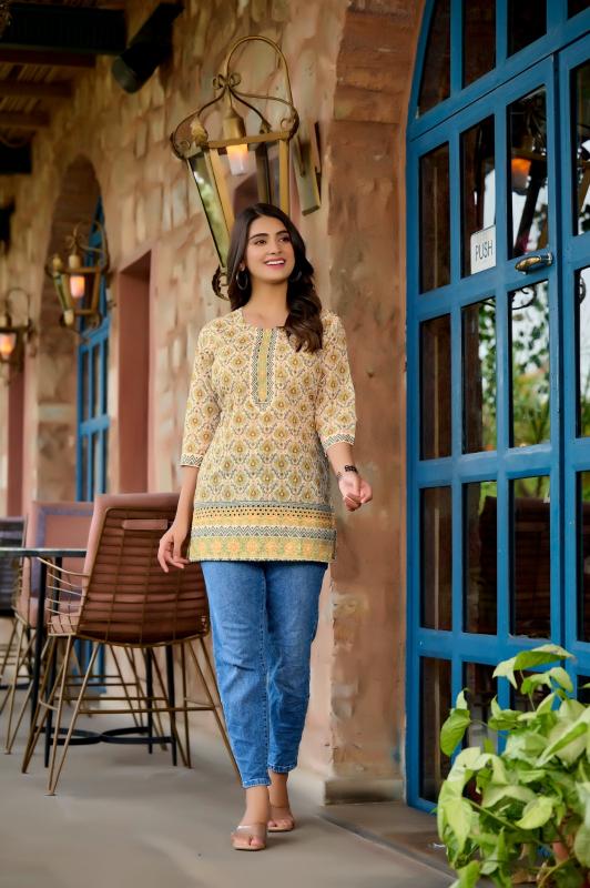 Rangmaya Sweety Fancy Short Top Kurti Wholesale Catalog
