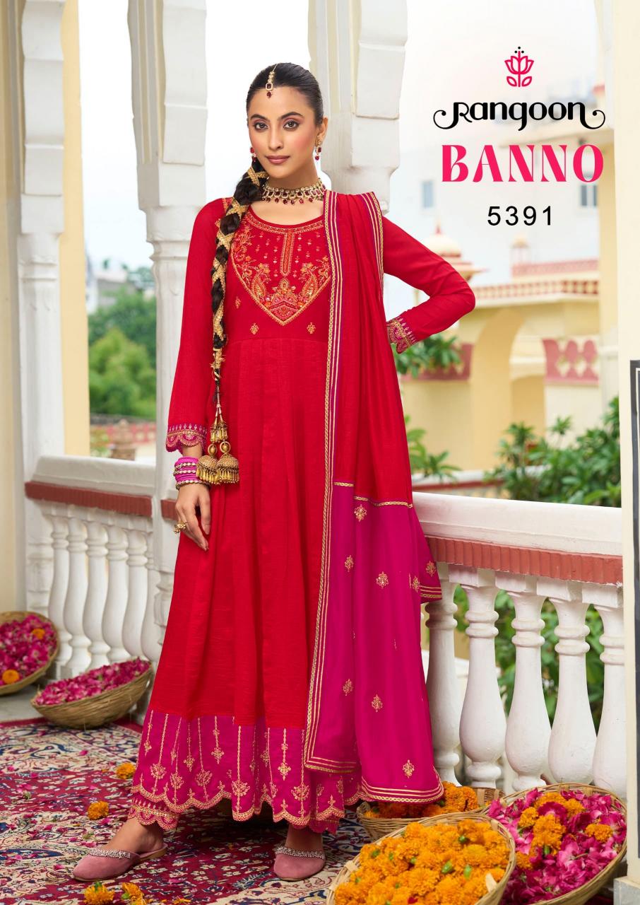 Rangoon Banno mirror work kurti online india wholesale catalog