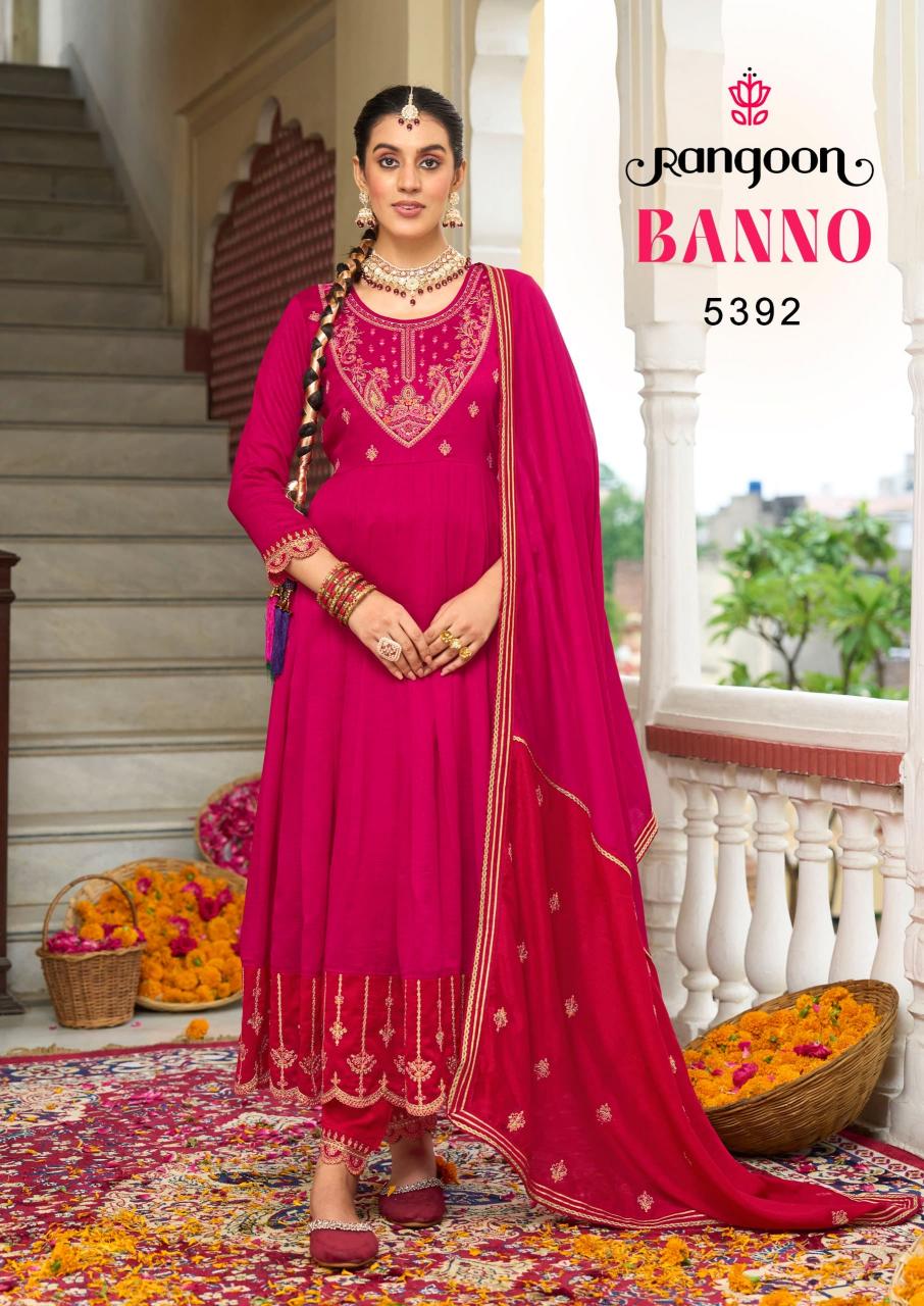 Rangoon Banno mirror work kurti online india wholesale catalog