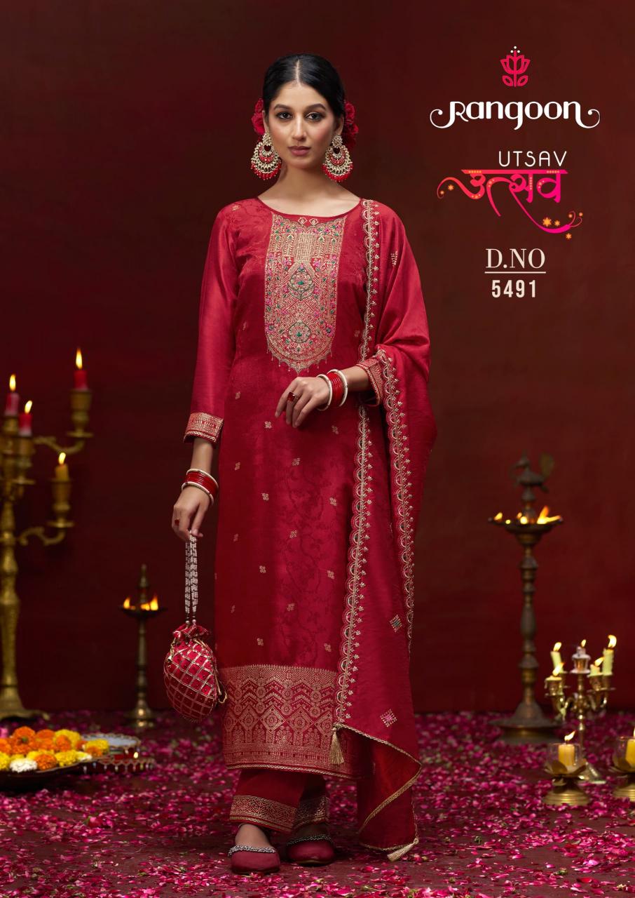 Rangoon Utsav Kurti Wholesale Catalog