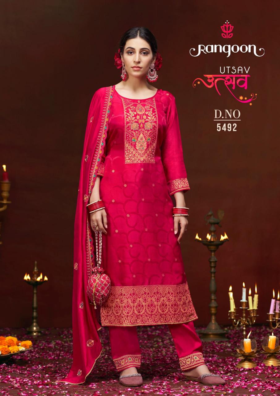 Rangoon Utsav Kurti Wholesale Catalog
