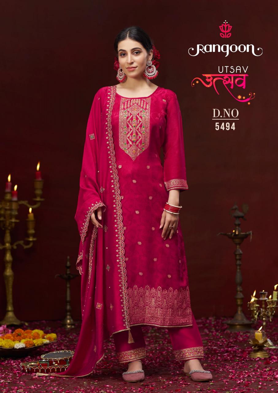 Rangoon Utsav Kurti Wholesale Catalog