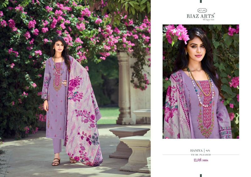 Riaz Arts Elan Pakistani Lawn Suits Wholesale Catalog