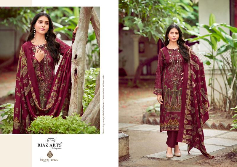 Riaz Arts Musafir Vol 14 Lawn Digital Printed Dress Material Wholesale Catalog