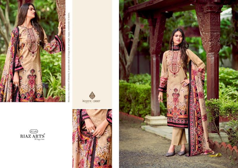 Riaz Arts Musafir Vol 14 Lawn Digital Printed Dress Material Wholesale Catalog