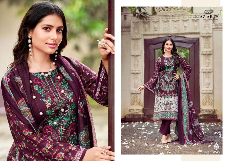 Riaz Arts Musafir Vol 14 Lawn Digital Printed Dress Material Wholesale Catalog