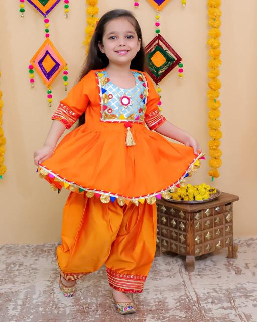 Sabella Kids Dandiya Sibbling Kurti Wholesale Catalog