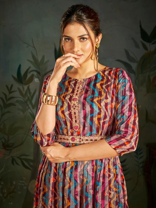 Sabella Peacock Fancy Rayon Kurti Wholesale Catalog