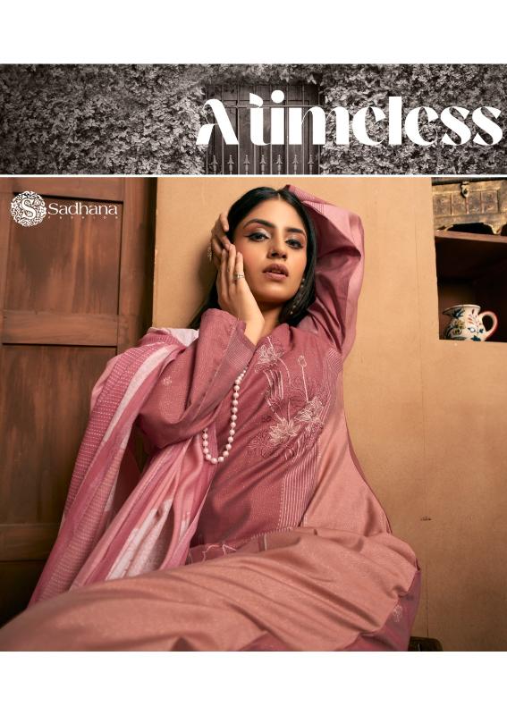 SADHANA FASHION THE PORTRAIT Musline Silk Digital print Salwar Kameez Wholesale Catalog