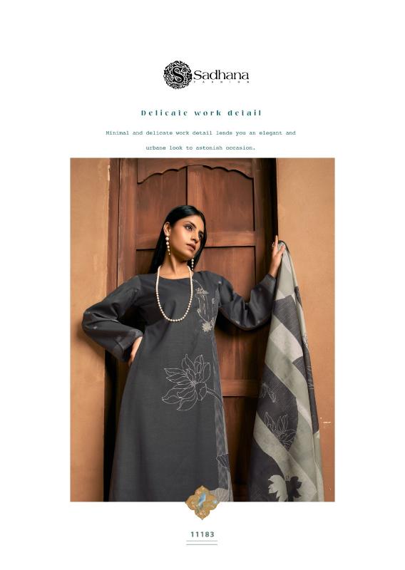 SADHANA FASHION THE PORTRAIT Musline Silk Digital print Salwar Kameez Wholesale Catalog