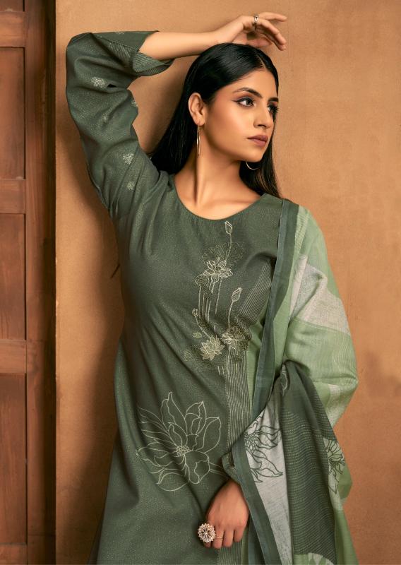 SADHANA FASHION THE PORTRAIT Musline Silk Digital print Salwar Kameez Wholesale Catalog
