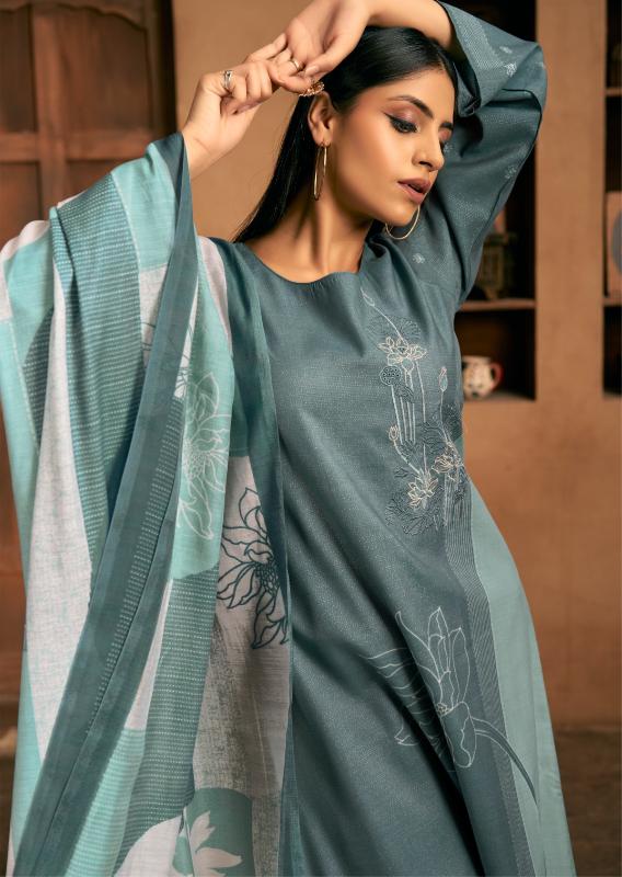 SADHANA FASHION THE PORTRAIT Musline Silk Digital print Salwar Kameez Wholesale Catalog