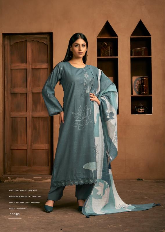 SADHANA FASHION THE PORTRAIT Musline Silk Digital print Salwar Kameez Wholesale Catalog