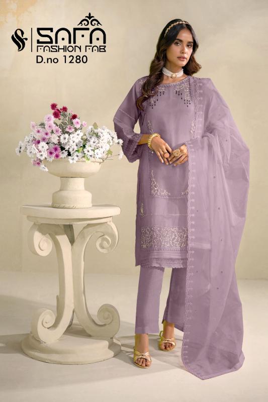 Safa Fashion Fab 1280 Ready Made Pakistani Suit Wholesale Catalog