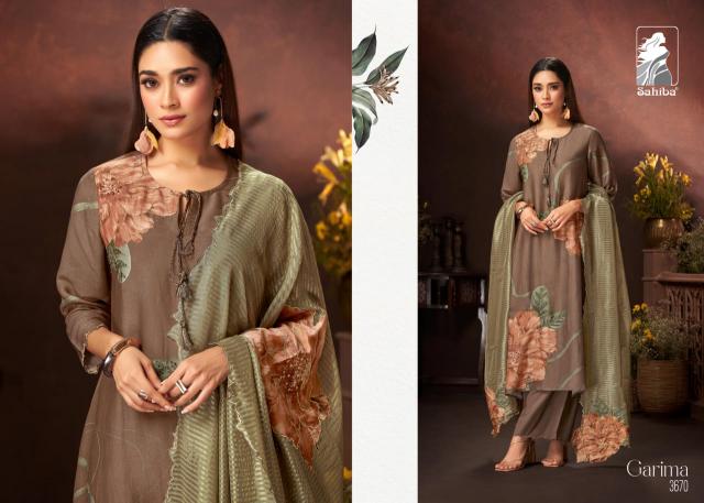 SAHIBA GARIMA Salwar Kameez Wholesale Catalog