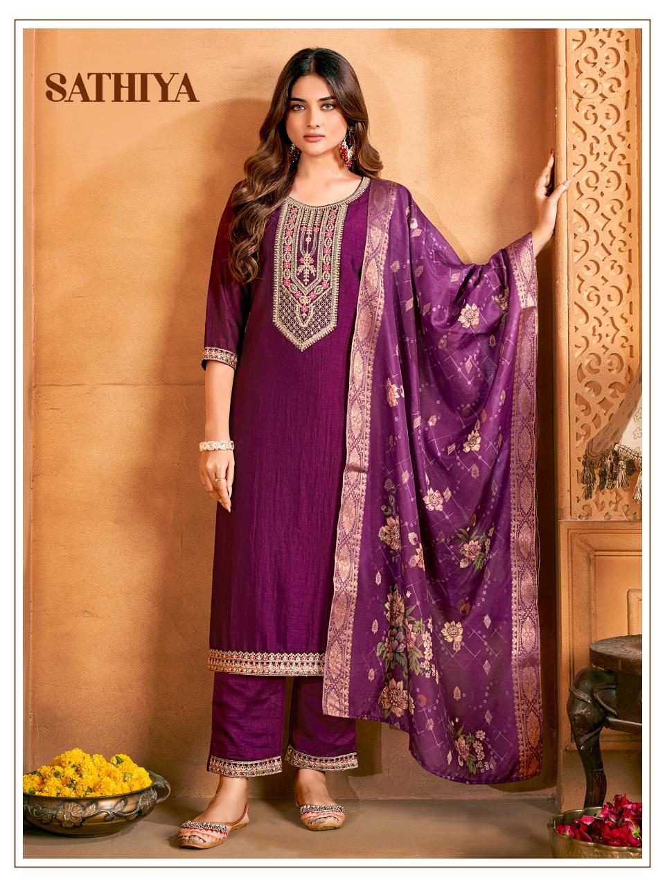 SATHIYA best Ladies Kurti Brands In India Wholesale Catalog