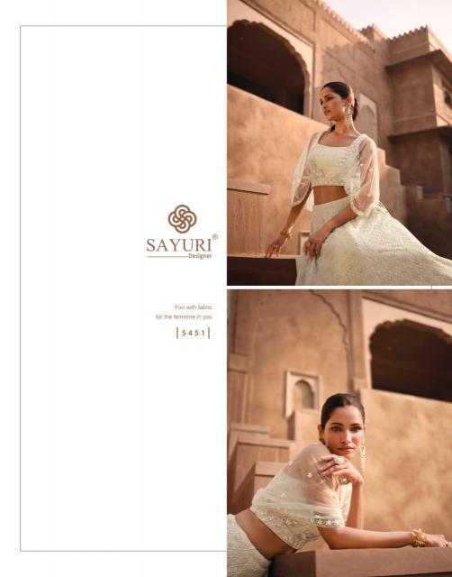 Sayuri Saniya Georgette Lehenga Choli Wholesale Catalog
