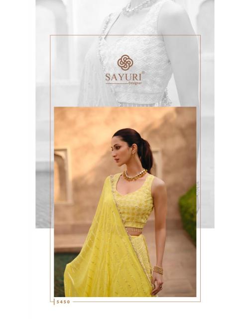 Sayuri Saniya Georgette Lehenga Choli Wholesale Catalog