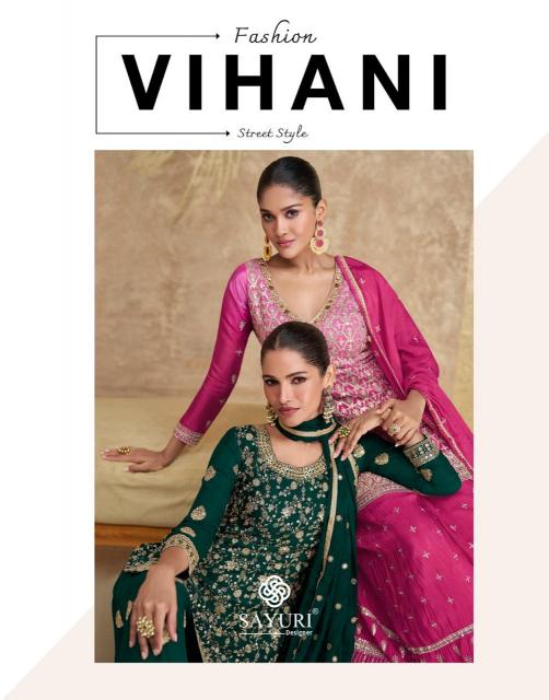 Sayuri Vihani Designer Salwar Kameez Wholesale Catalog