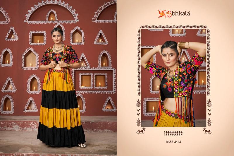 SHUBHKALA RAAS VOL 17 Festival Wear Jacket Style Chaniya Choli Wholesale Catalog