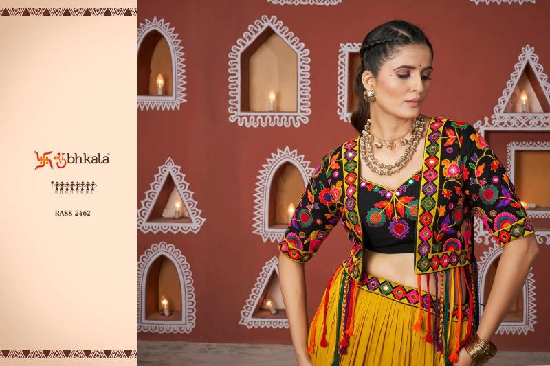 SHUBHKALA RAAS VOL 17 Festival Wear Jacket Style Chaniya Choli Wholesale Catalog