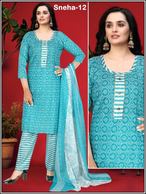 Sneha Cotton Print Kurti Wholesale catalog
