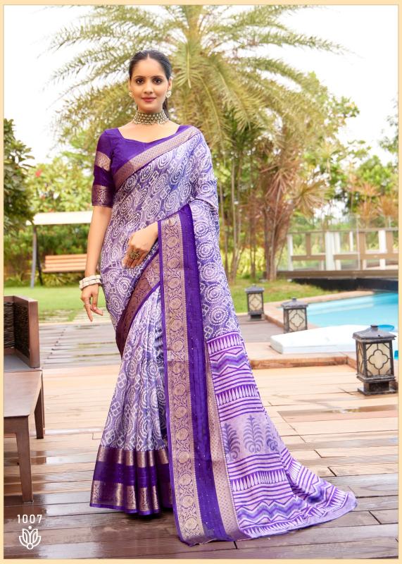 Sr Dela Soft Silk Printed Saree Wholesale Catalog