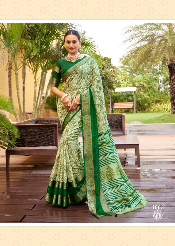 Sr Dela Soft Silk Printed Saree Wholesale Catalog
