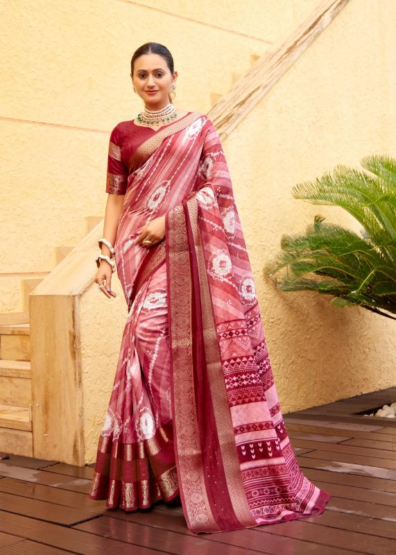 Sr Dela Soft Silk Printed Saree Wholesale Catalog