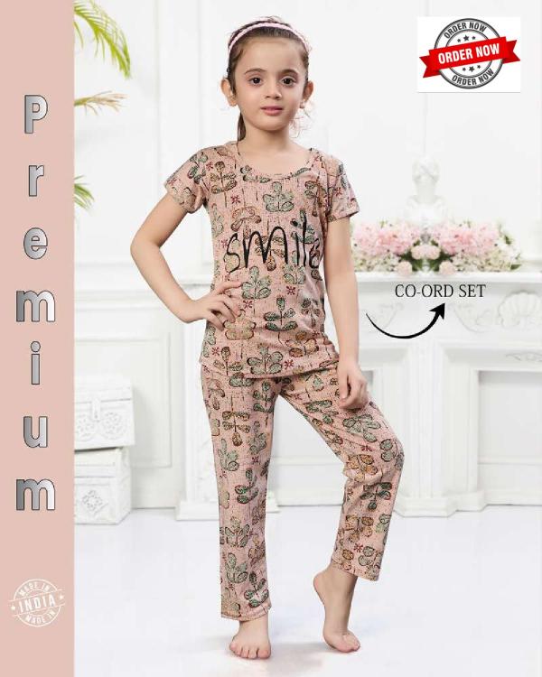 SUMMER SPECIAL KIDS VOL.KN-K316A Night Suits Wholesale catalog