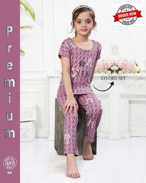 SUMMER SPECIAL KIDS VOL.KN-K316A Night Suits Wholesale catalog
