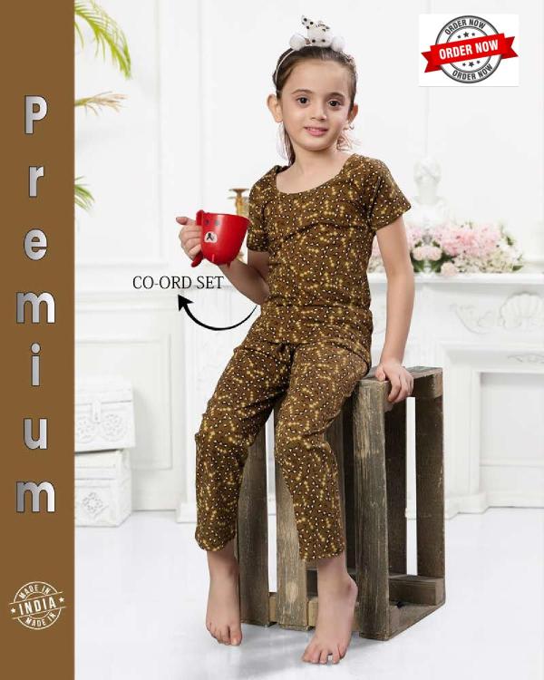 SUMMER SPECIAL KIDS VOL.KN-K316A Night Suits Wholesale catalog