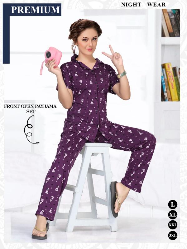 SUMMER SPECIAL VOL.AT1011 Night Suits Wholesale catalog