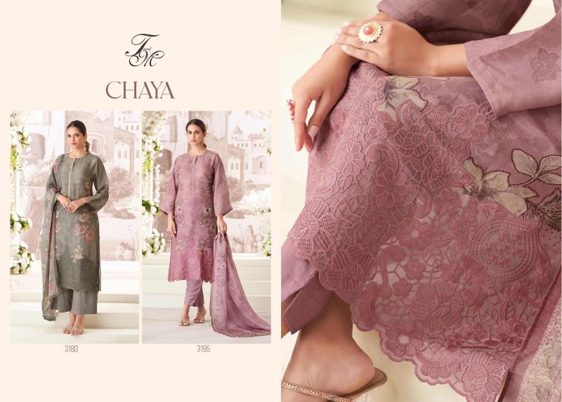 T&M Chaya Digital Printed Salwar Kameez Wholesale Catalog