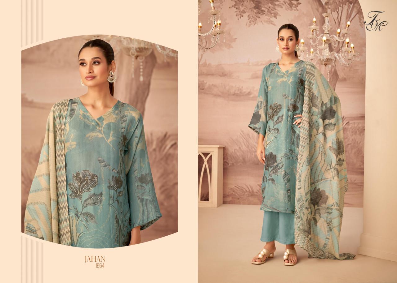 T&M JAHAN Digital Printed Salwar Kameez Wholesale Catalog