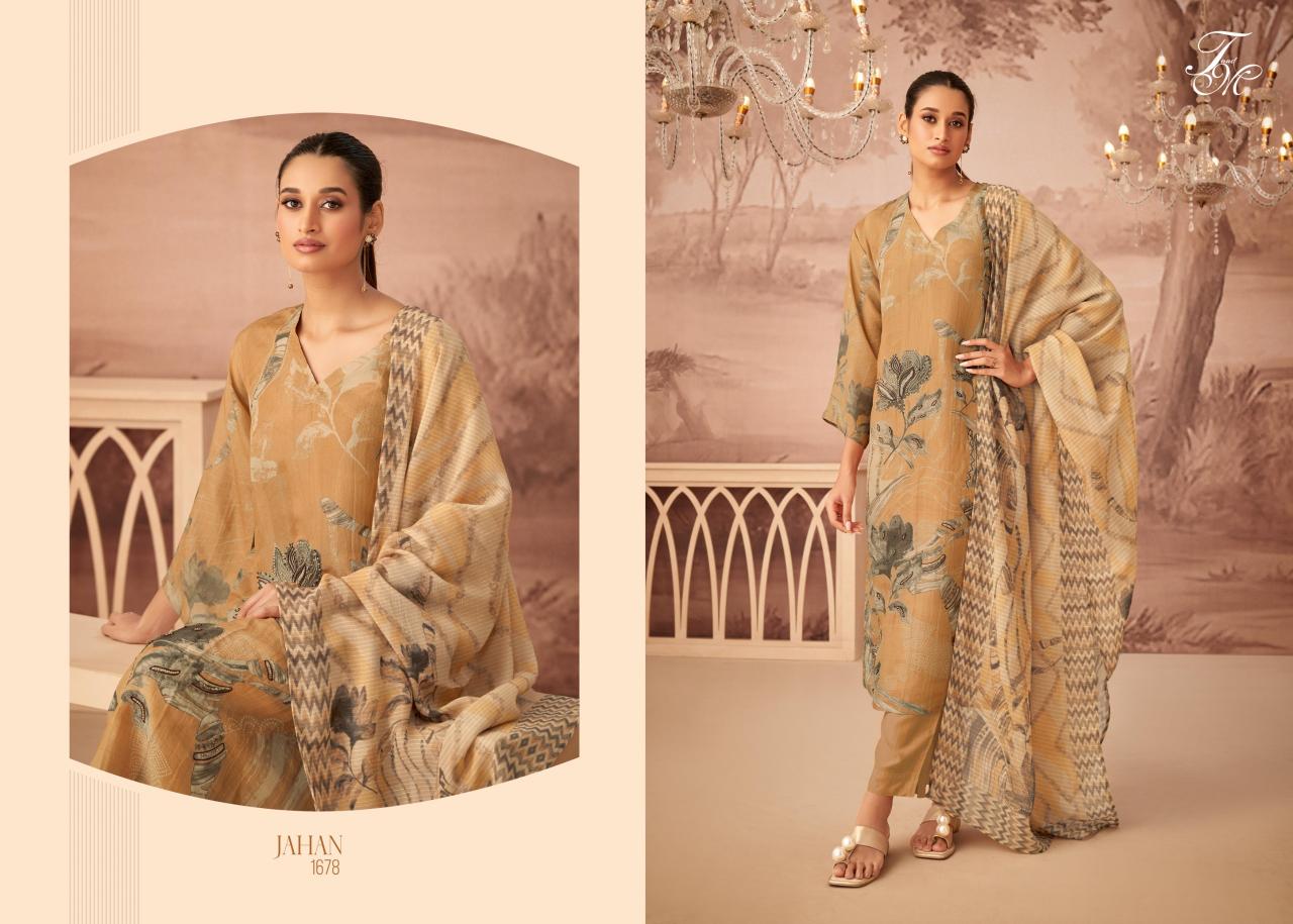 T&M JAHAN Digital Printed Salwar Kameez Wholesale Catalog