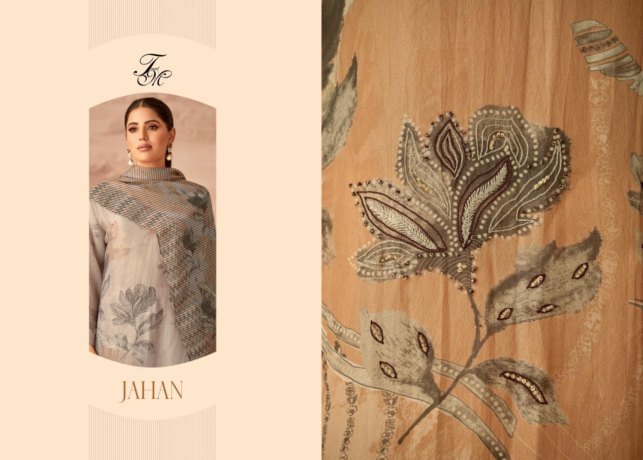 T&M JAHAN Digital Printed Salwar Kameez Wholesale Catalog