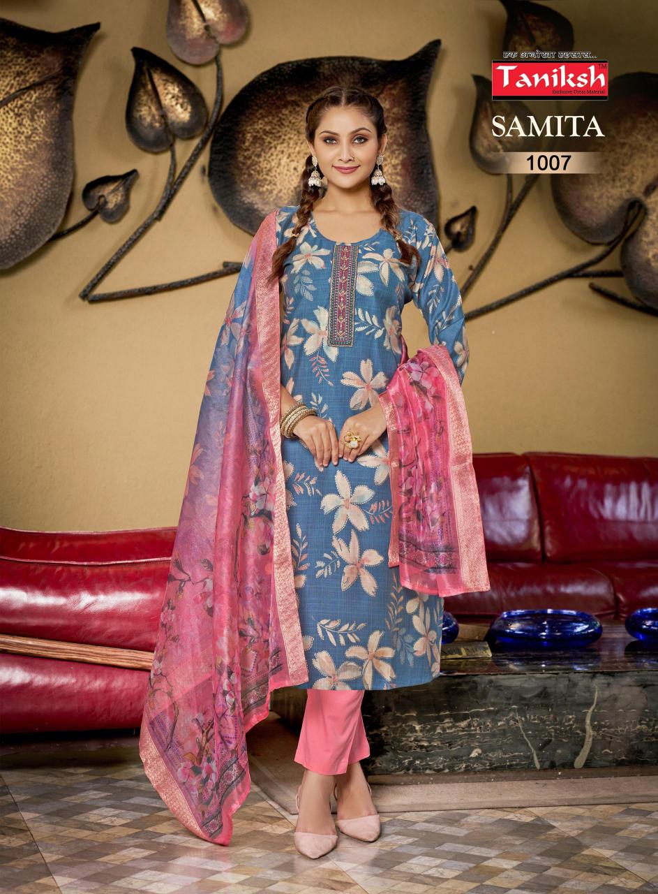 Taniksh Samita Vol 1 Fab India Kurtis Online Shopping Wholesale Catalog